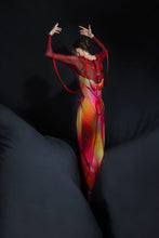 Load image into Gallery viewer, Pink Noise Phaser Dress