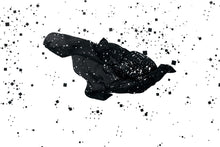Load image into Gallery viewer, Galaxy Scarf - large - white on black