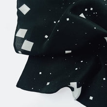 Load image into Gallery viewer, Galaxy Scarf - small - white on black