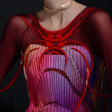 Load image into Gallery viewer, Pink Noise Phaser Dress
