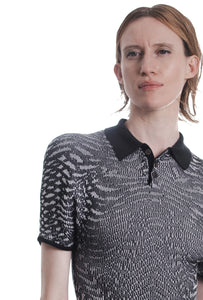 The Logician Knitted Merino Polo Shirt