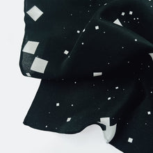 Load image into Gallery viewer, Galaxy Scarf - small - white on black
